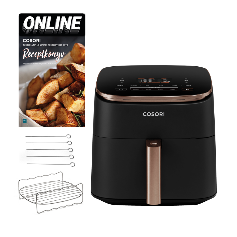 Cosori TurboBlaze Chef Edition Forrólevegős Sütő akciós termékkép 1