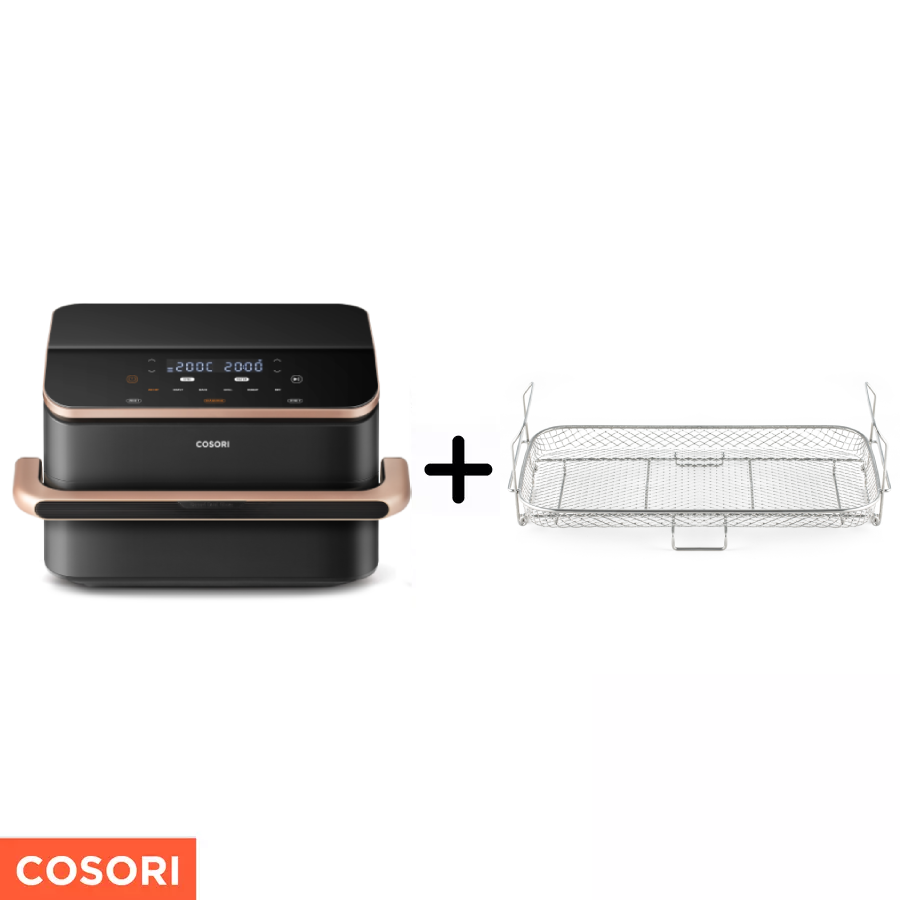 Cosori Dual Blaze TwinFry + Cosori Dual Balze TwinFry Sütőrács akciós termékkép 1